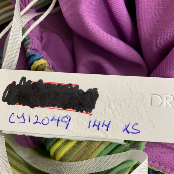 Drew Anthro Alina Sleeveless Top Rainbow Striped - Picture 7 of 11